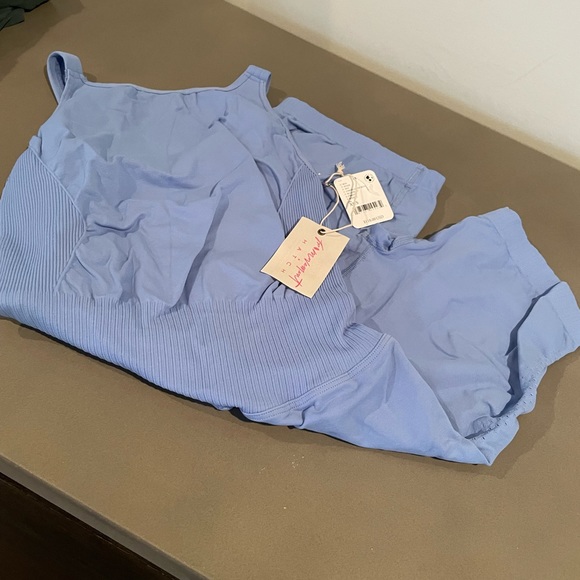 Free People FP Movement x Hatch Good Karma High-Neck Maternity Runsie - Picture 5 of 6